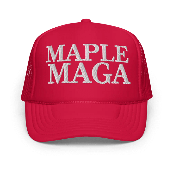 MAPLE MAGA TRUCKER HAT product image (1)