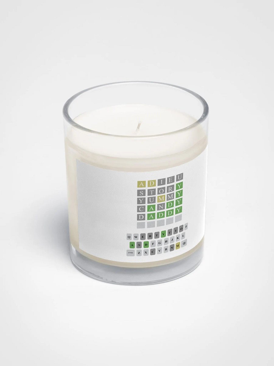 Wordle Candle product image (2)