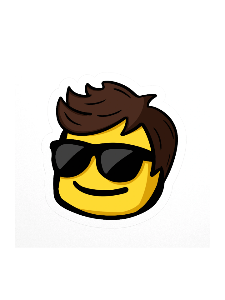 One Cool Dude Sticker product image (1)