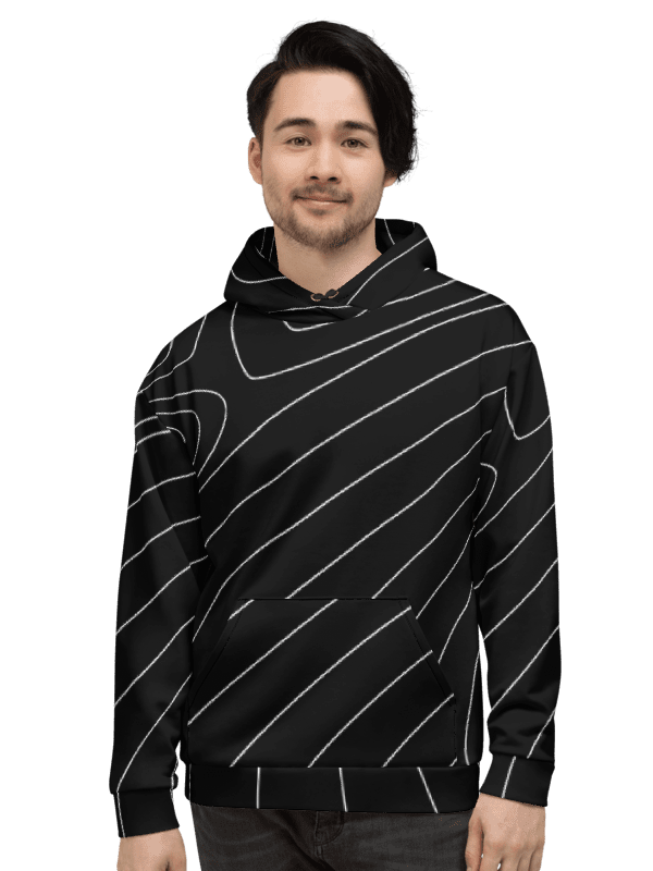All-Over Print Recycled Unisex Hoodie product image (7)
