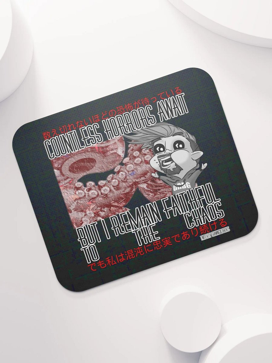Faithful to the chaos Mouse Pad product image (7)