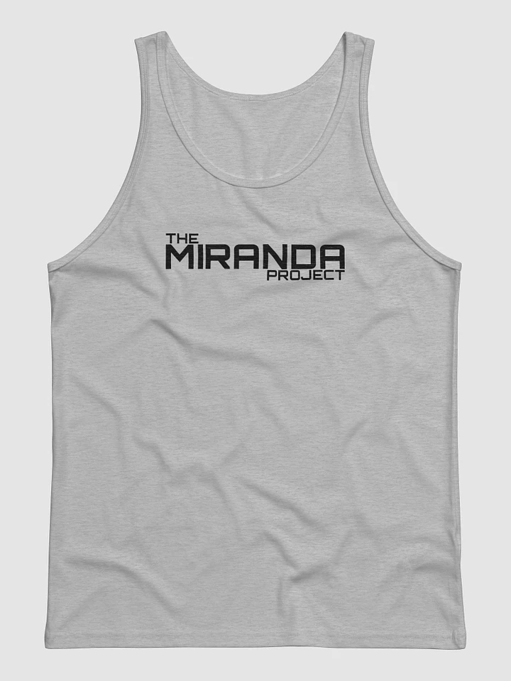 The Miranda Project Black Logo Tank Top product image (4)