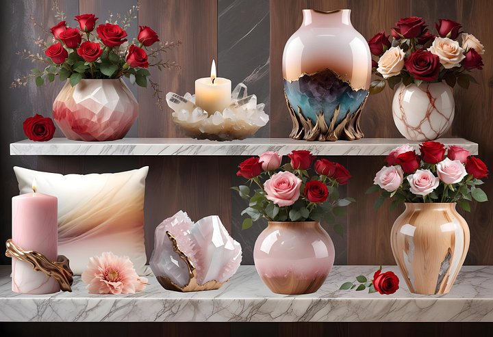 Set 20 object valentine's day, wedding, scene creator, png product image (1)