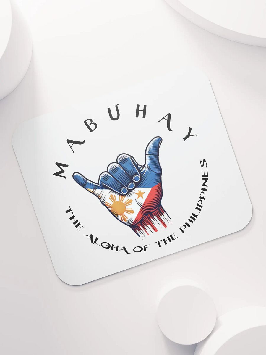 MABUHAY THE ALOHA OF THE PHILIPPINES MOUSE PAD - SHAKA HANG LOOSE VIBES FOR YOUR WORKSPACE product image (7)
