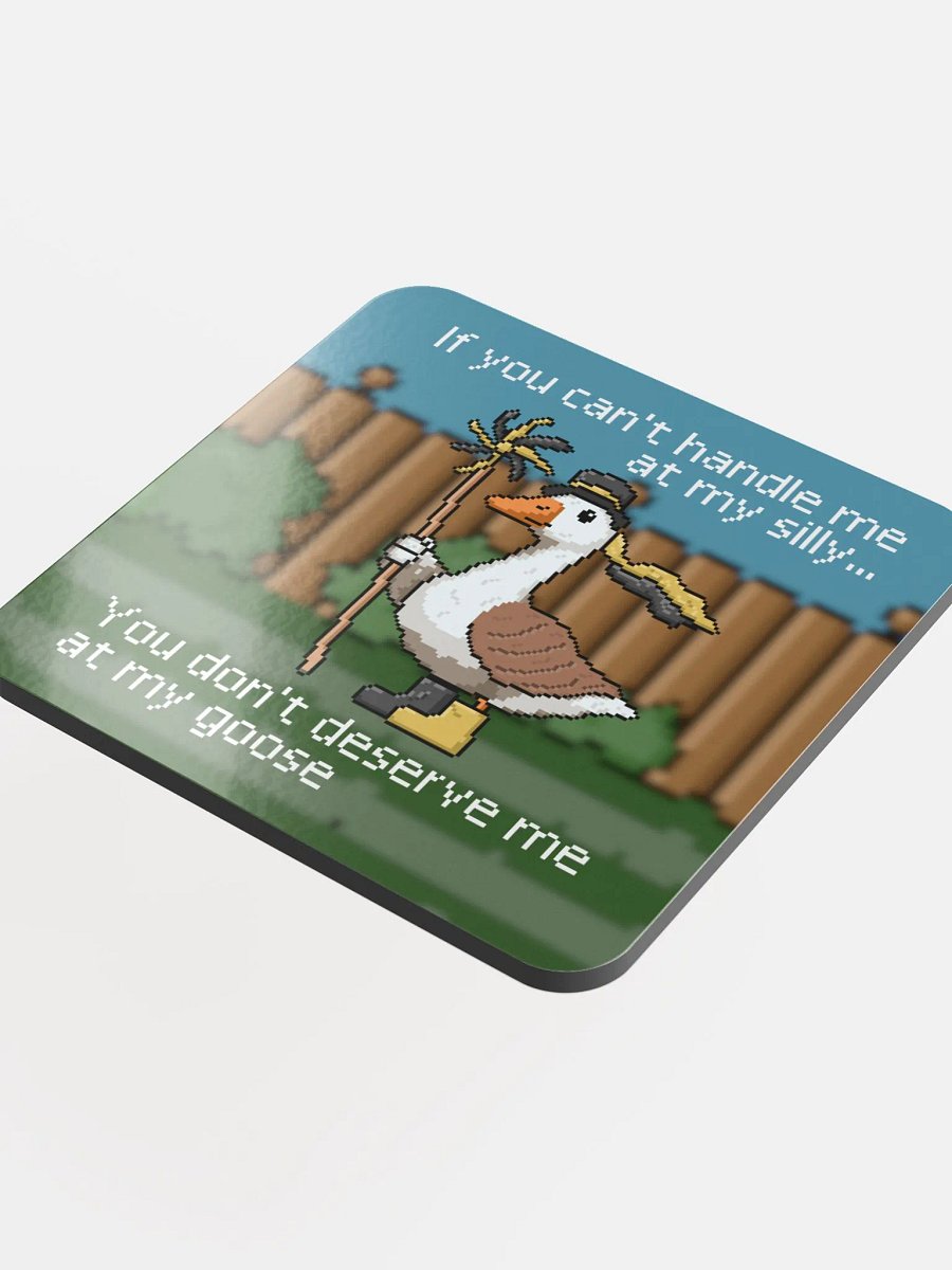 You Can't Handle the Goose - Pixel Art Coaster product image (4)