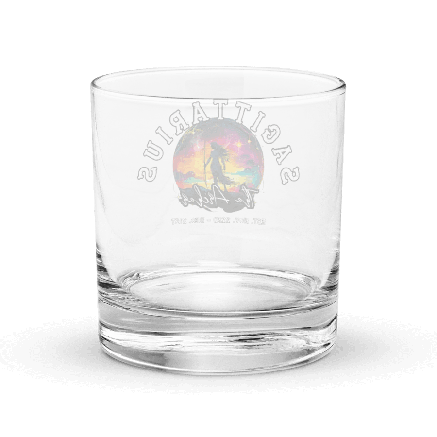 Sagittarius - Zodiac Rocks Glass product image (4)