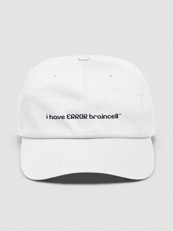 error braincell cap - white product image (1)