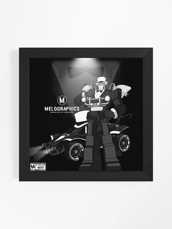 Fancy Carball Bot - Framed Poster | #MadeByMELO product image (2)
