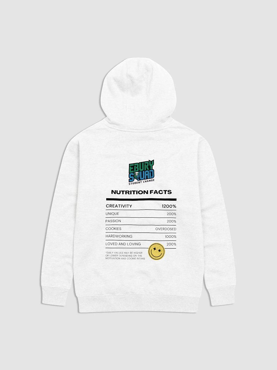 Ebury Squad Nutrition Facts T-Shirt - BLACK product image (2)