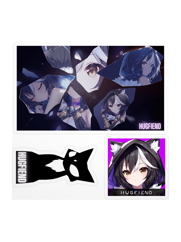 HugMerch Revamp Mini Sticker Set product image (1)
