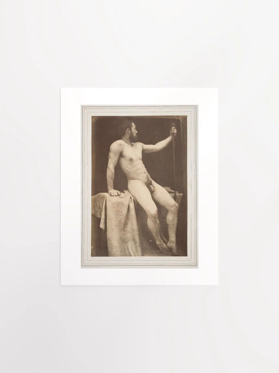 Academic Model By Guglielmo Marcon (c. 1885) - Print product image (1)