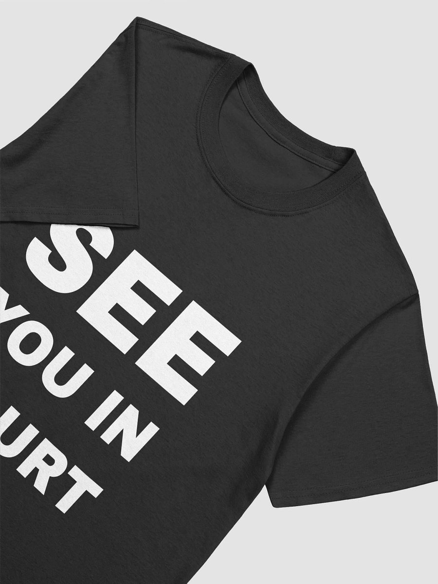 Unisex T - SHIRT ( SEE YOU IN COURT ) Designed by Advocate Vikas Yadav product image (3)