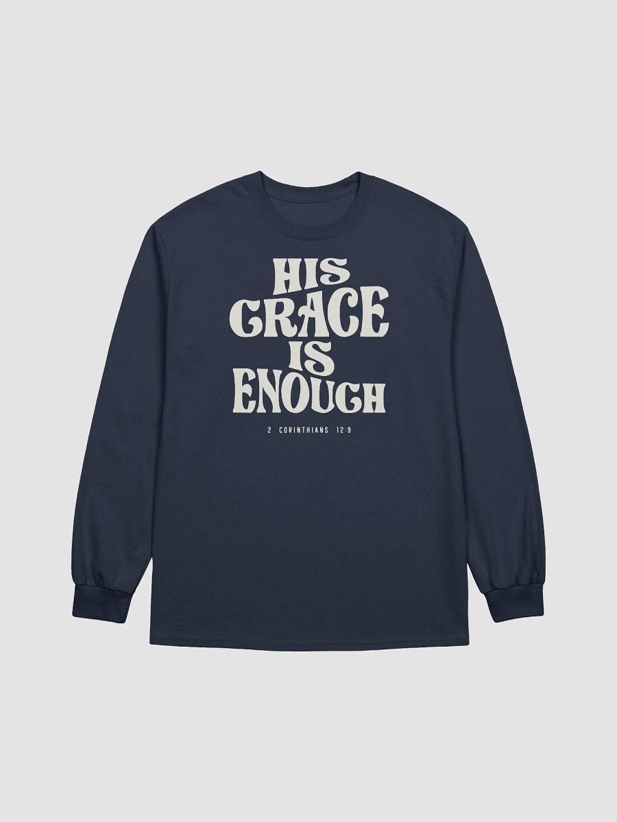 2 Corinthians 12:9 His Grace is Enough - Christian Quote product image (1)