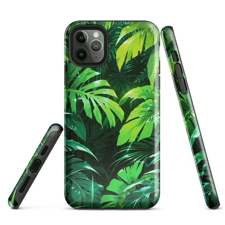 Tropical Jungle Tough iPhone® Case product image (5)