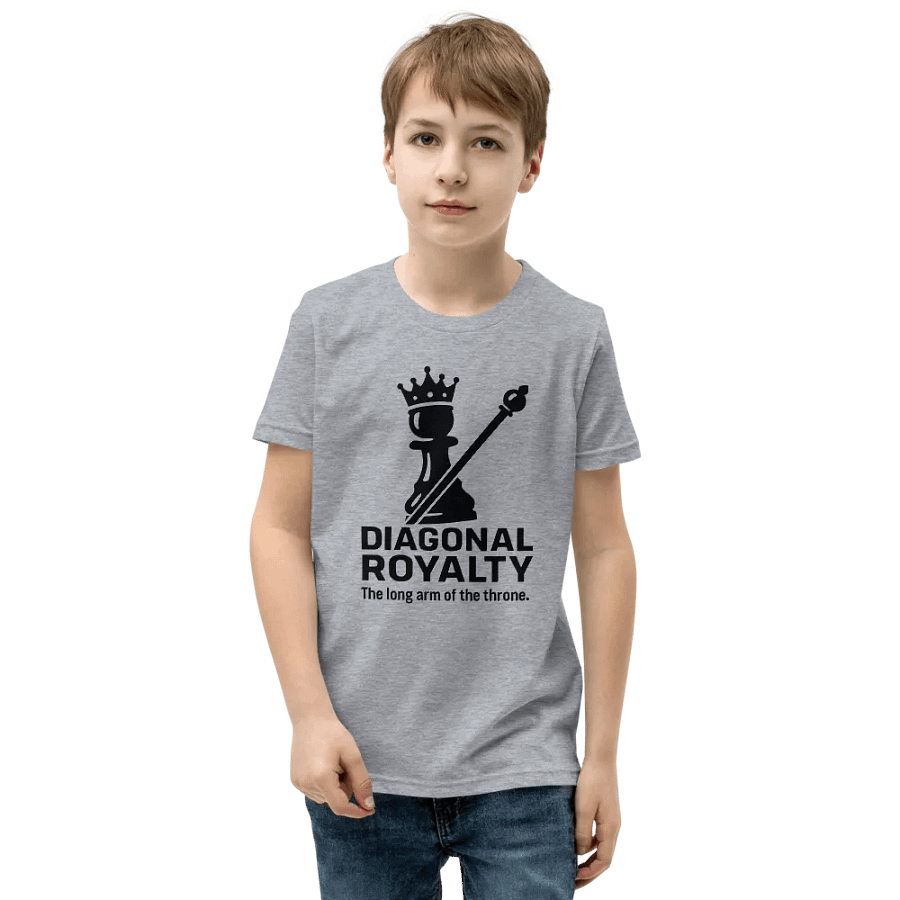 Diagonal Royalty - Youth T-Shirt product image (2)