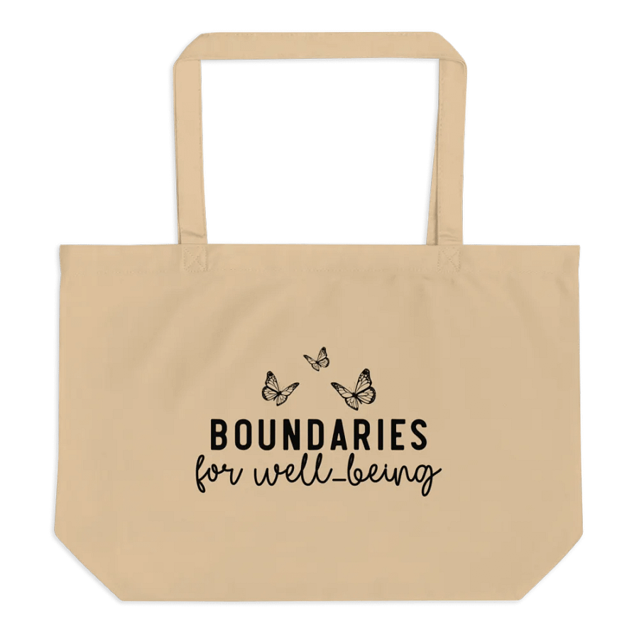 Boundaries For Well-Being Tote product image (2)