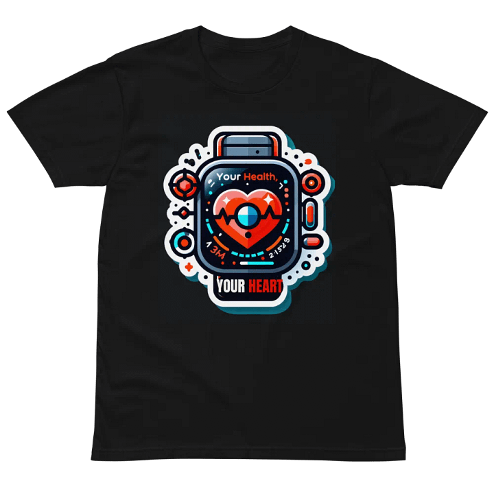 Heartbeat ECG Tracker T-Shirt product image (4)