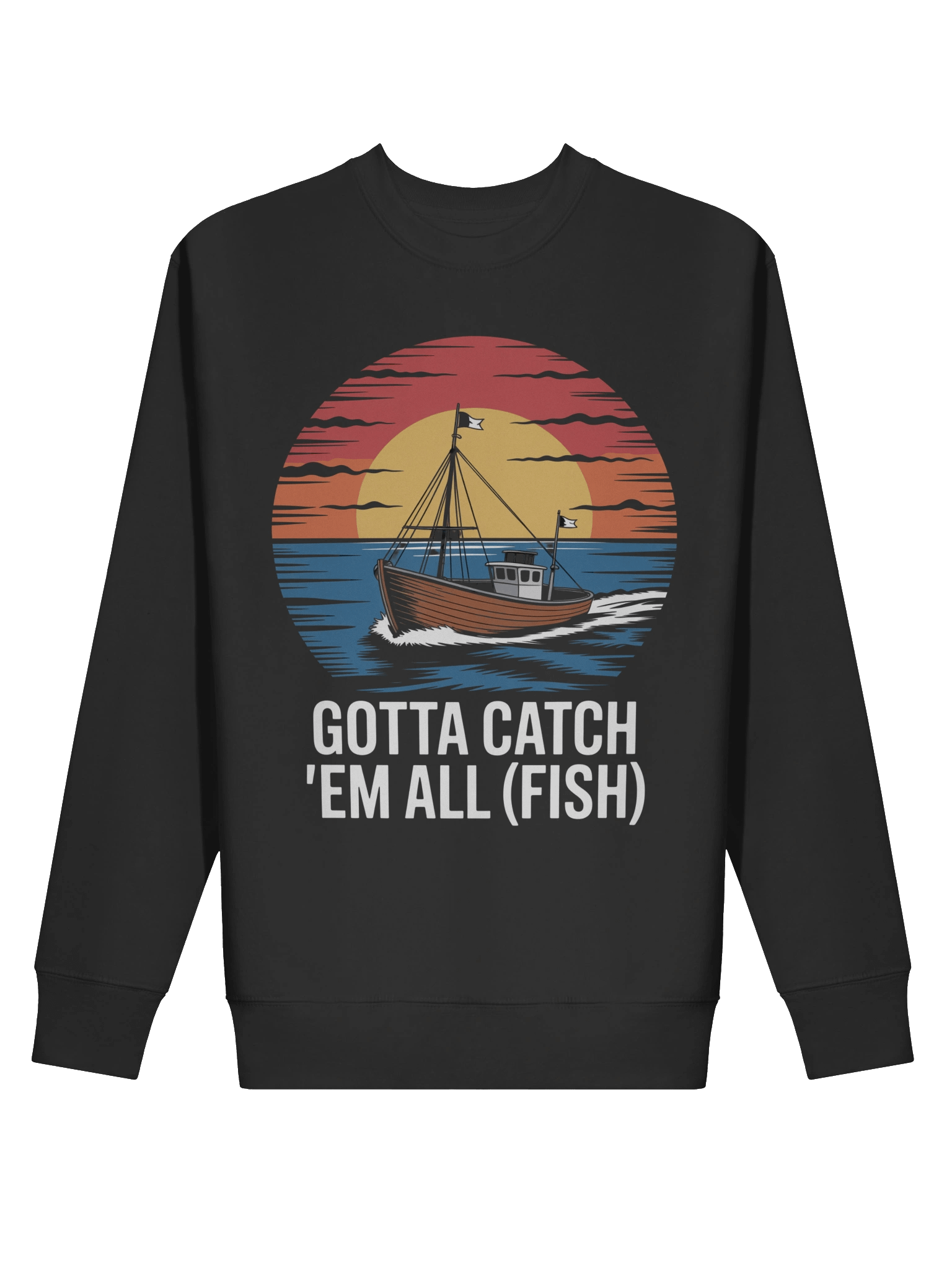 Gotta Catch 'Em All (Fish) Premium Sweatshirt product image (2)