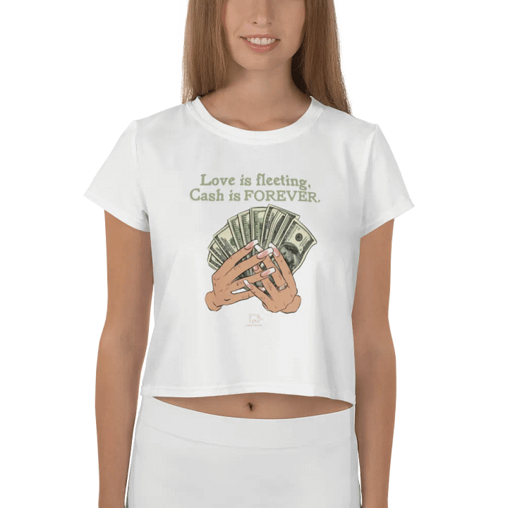FLFC Love is Fleeting Crop Top (2X/3X) product image (1)