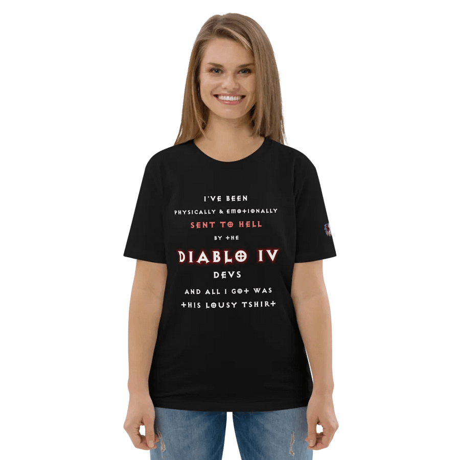 Victim of Diablo IV | T-Shirt | ActuallyArcane product image (5)