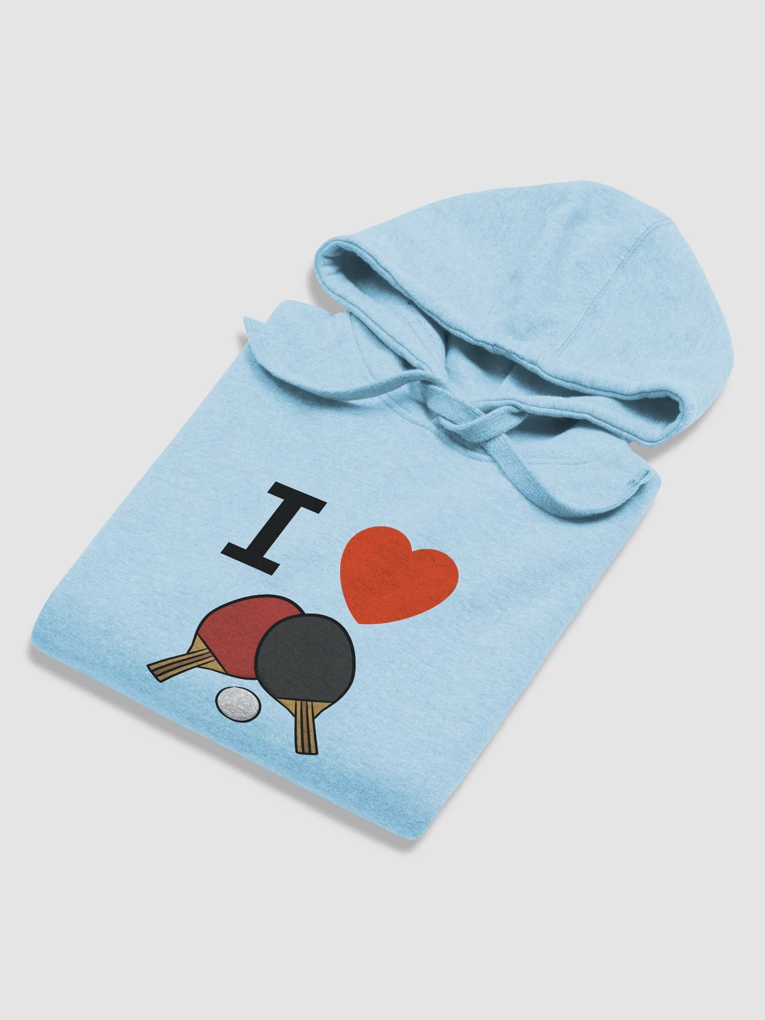 I Love Ping Pong Hoodie product image (12)