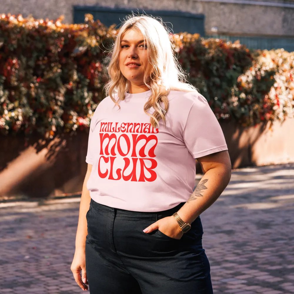 Millennial Mom Club Organic Cotton Tee product image (82)