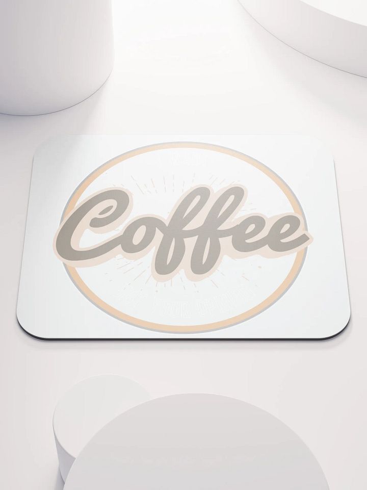 Coffee Circle Mouse Pad product image (1)