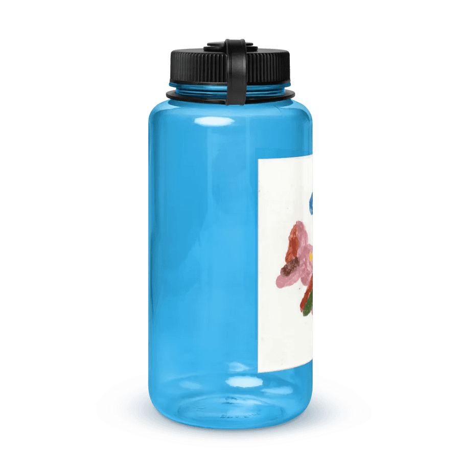 Kid Airplane (Wide Mouth Plastic Water Bottle) product image (13)