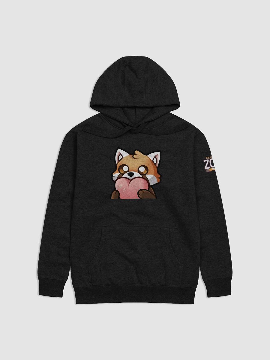 Adorable Red Panda Heart Hoodie (Printed) product image (1)