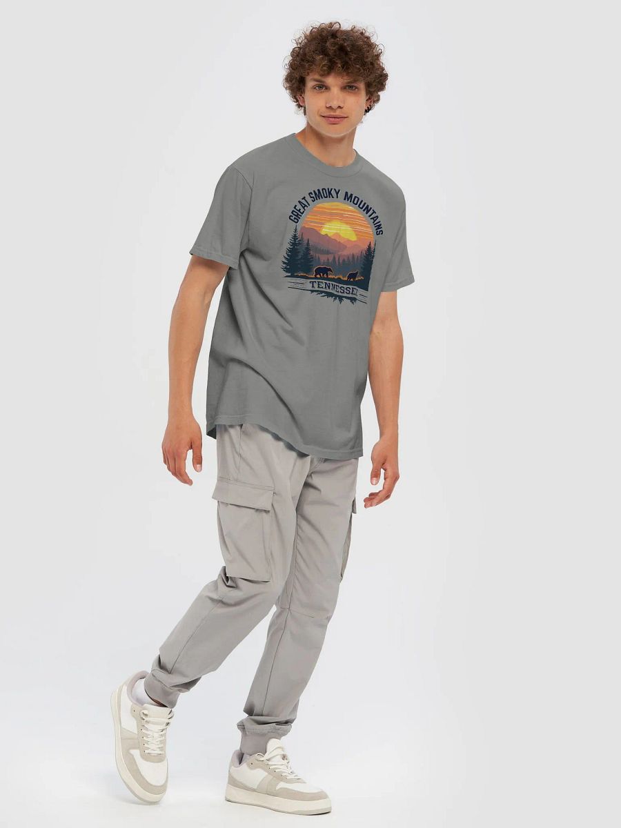 Smoky Mountain Sunset Bears Tee product image (20)