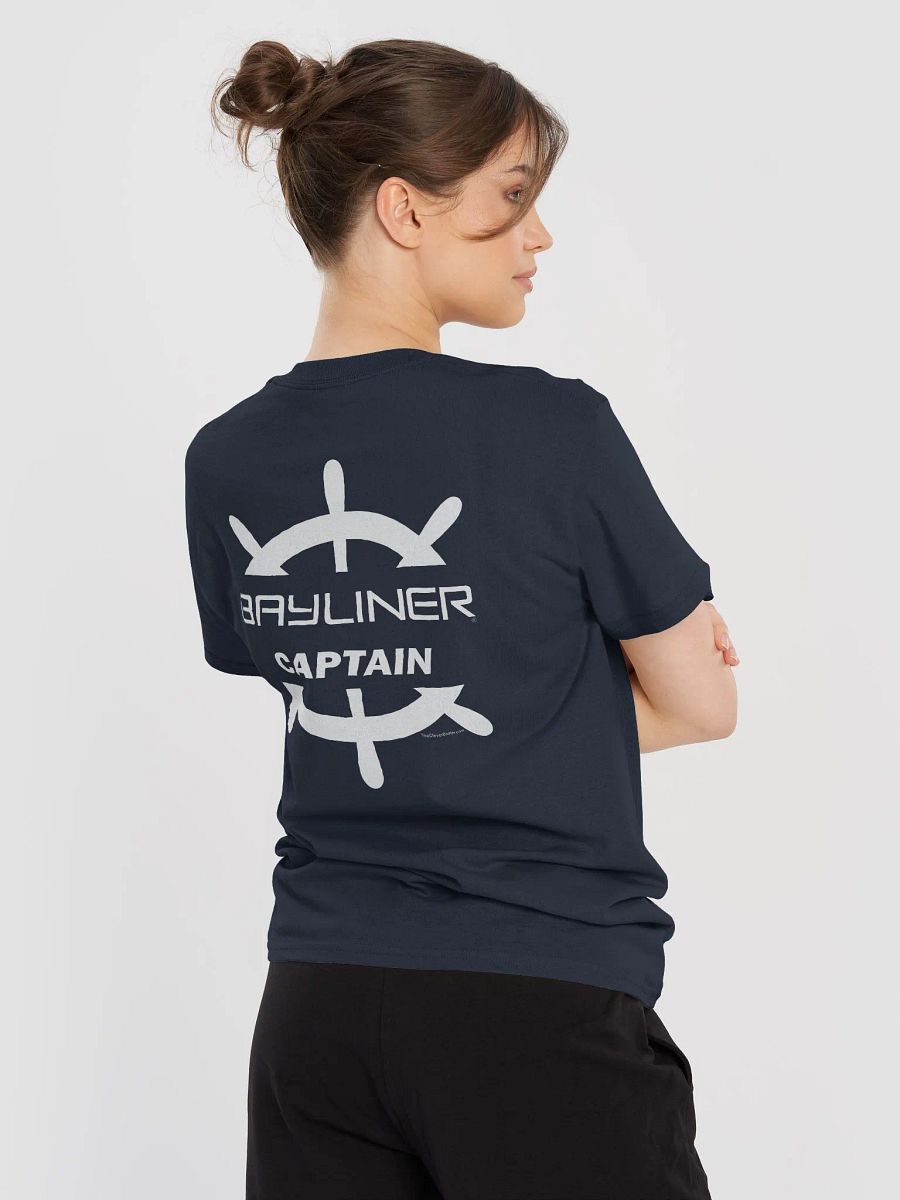 Bayliner Captain - T-Shirt - Dark Shirt w/White Logo product image (1)