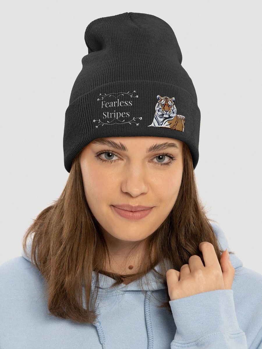 Embrace Your Inner Tiger: The Fearless Stripes Beanie product image (3)