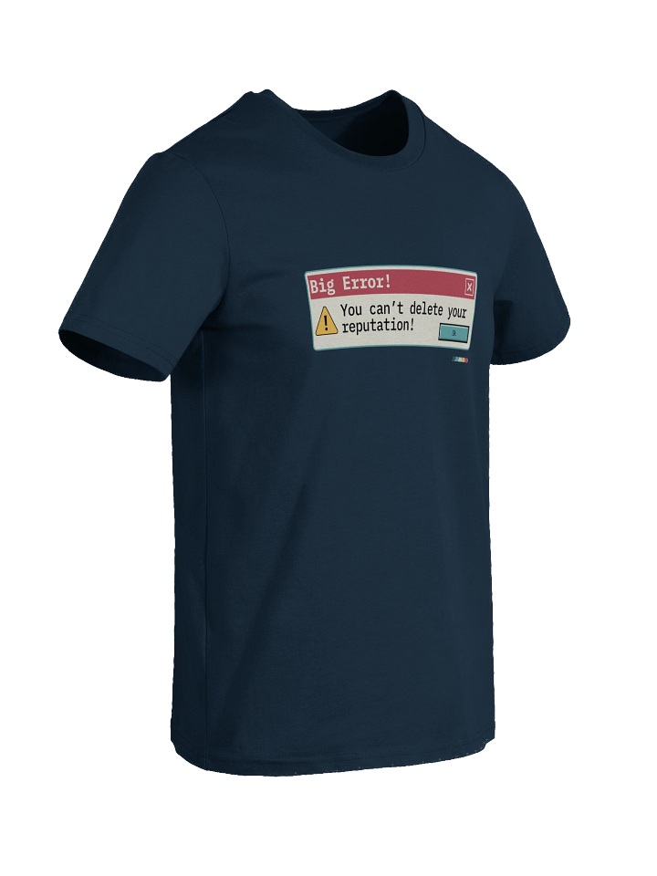 Digital Decency Tee – “Error” | Anti-Bullying Organic Cotton T-Shirt — Fulfilled in EU/UK product image (2)