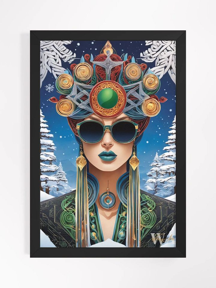 Winter Wiccan 10 - Framed Matte Poster product image (3)