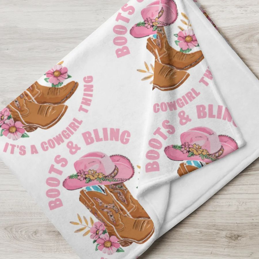 Boots & Bling Blanket product image (5)