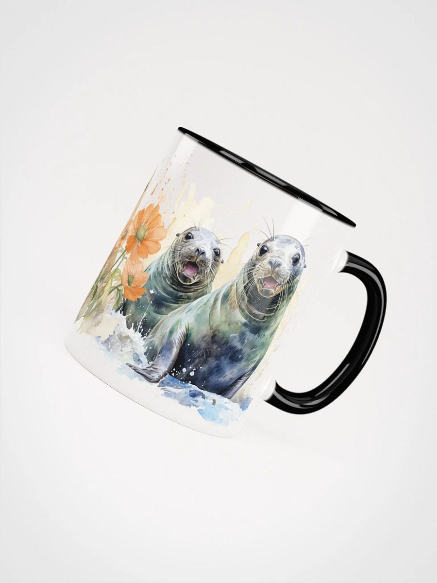Seal Serenade Accent Mug product image (4)
