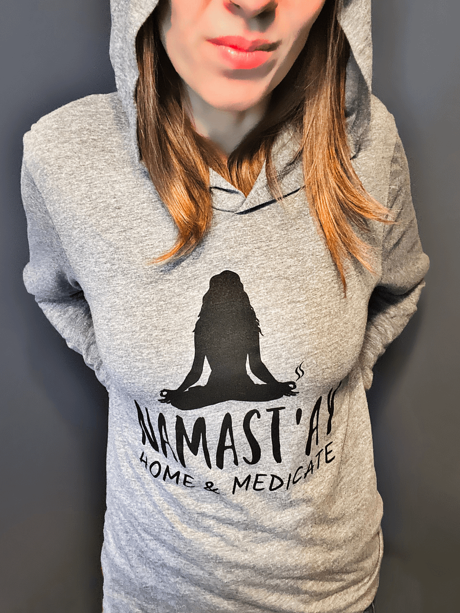 Namast'ay Women's Lightweight Hooded Long Sleeve product image (2)