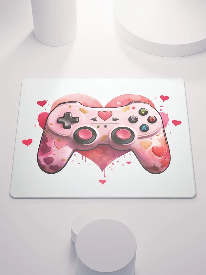 Level Up Love - Heartfelt Gaming Mouse Pad product image (1)