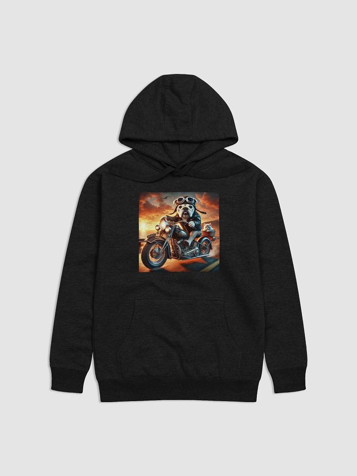 Motorcycle Bulldog Hoodie product image (7)
