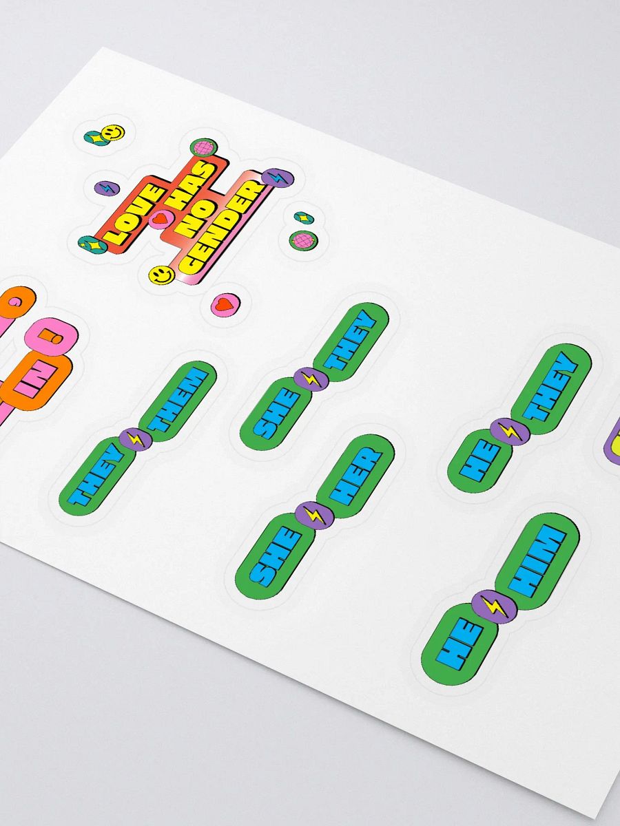 Collection Sydney LGBTQ+ Full Sticker Sheet product image (2)
