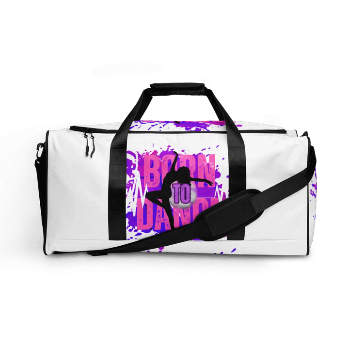 Born to Dance Her Silhouette All-Over Duffle Bag product image (1)