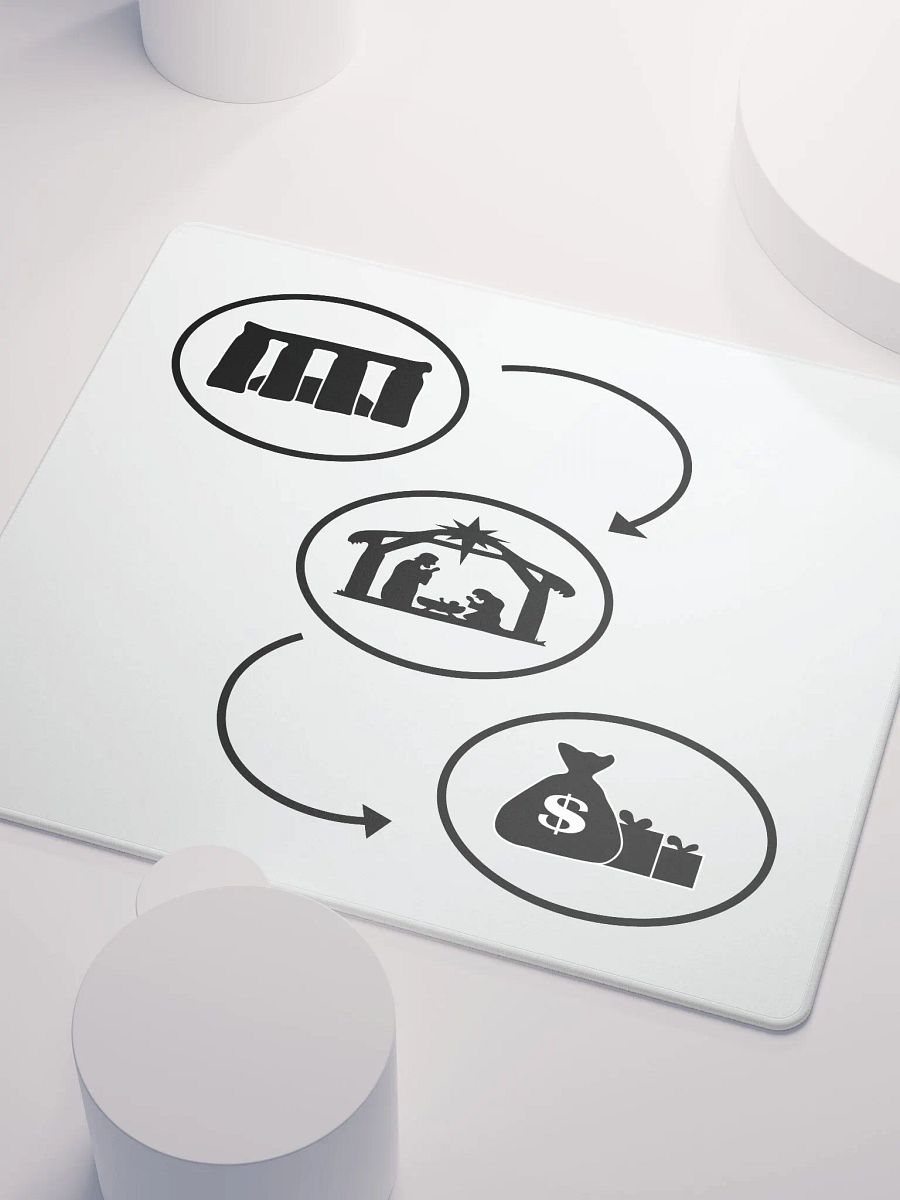 The Evolution of Christmas - Gaming Mouse Pad product image (3)