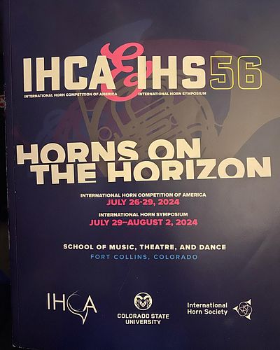 I had an amazing time at the 56th annual International Horn Symposium, I got to meet a ton of horn players, including 2 of my...