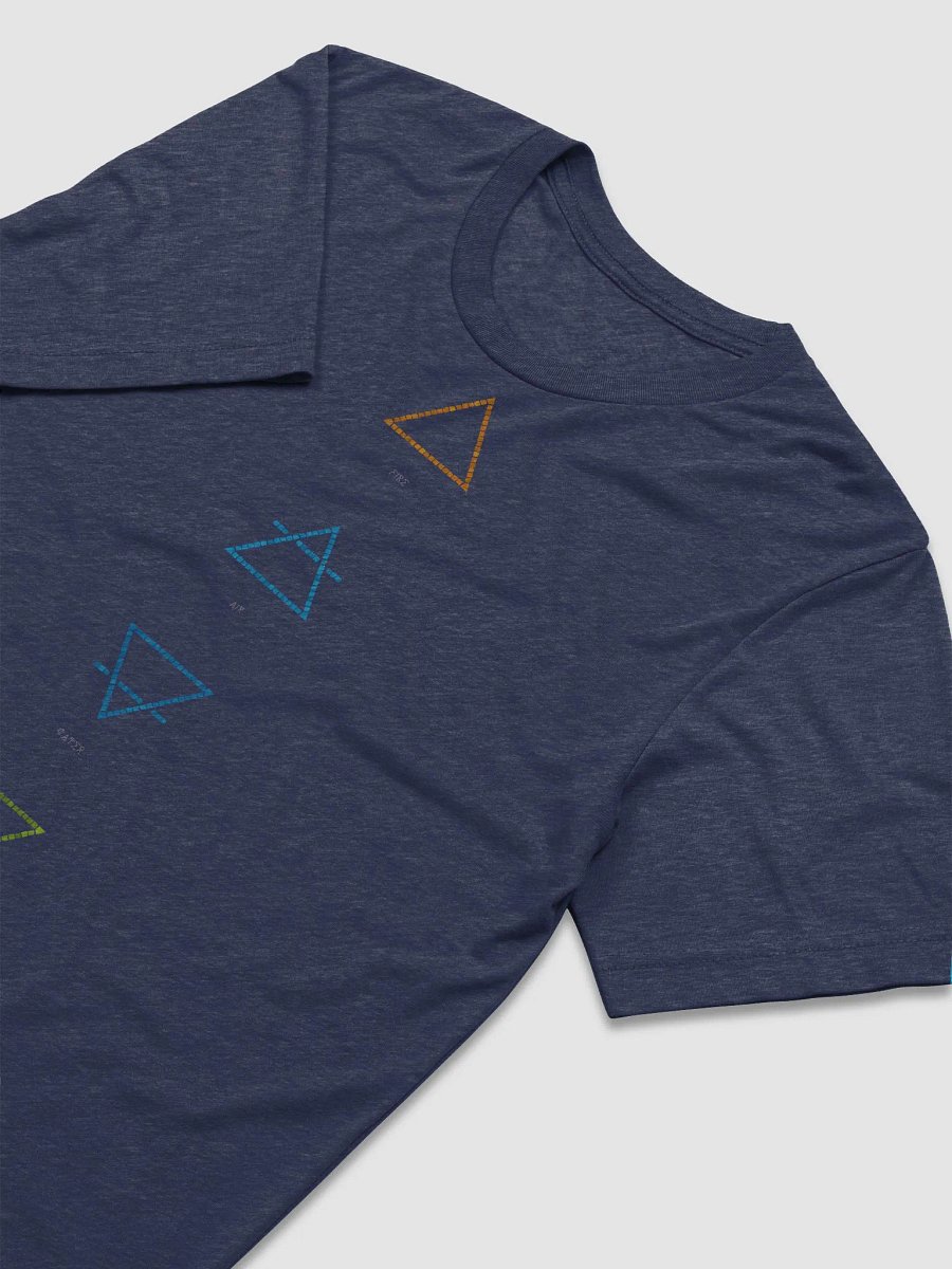 Elemental Triangles Unisex Tee product image (5)