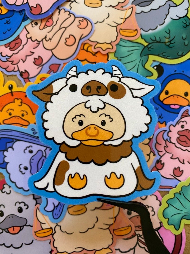 Taurus Duck Sticker product image (1)