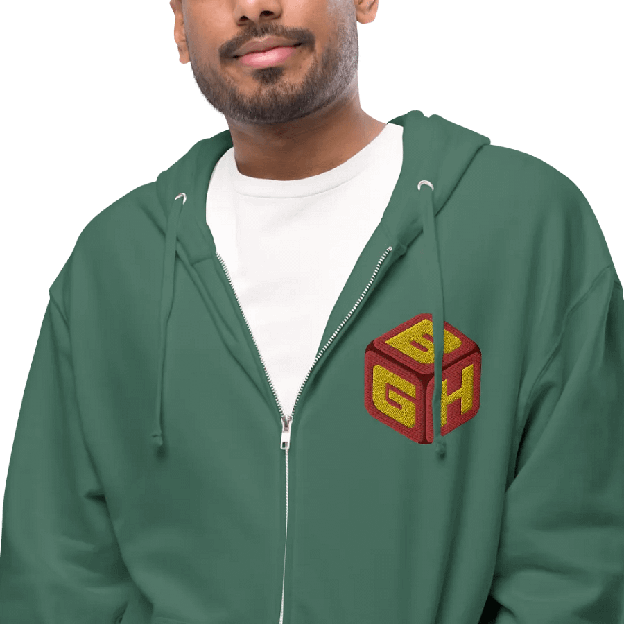 Zippered hoodie 