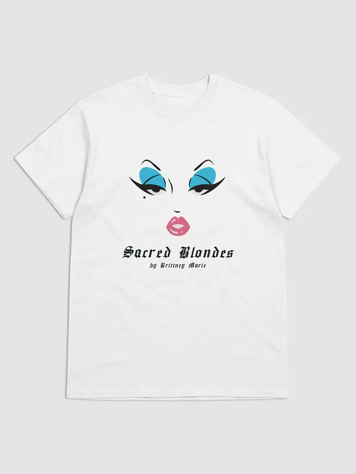 Sacred Blondes logo t-shirt product image (17)