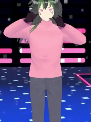 This bit is living rent free on my mind #shikonononokoshitantan #vrchat #mmd #vr