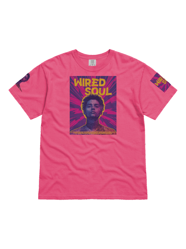 Wired Soul Stylized Portrait T-Shirt product image (3)
