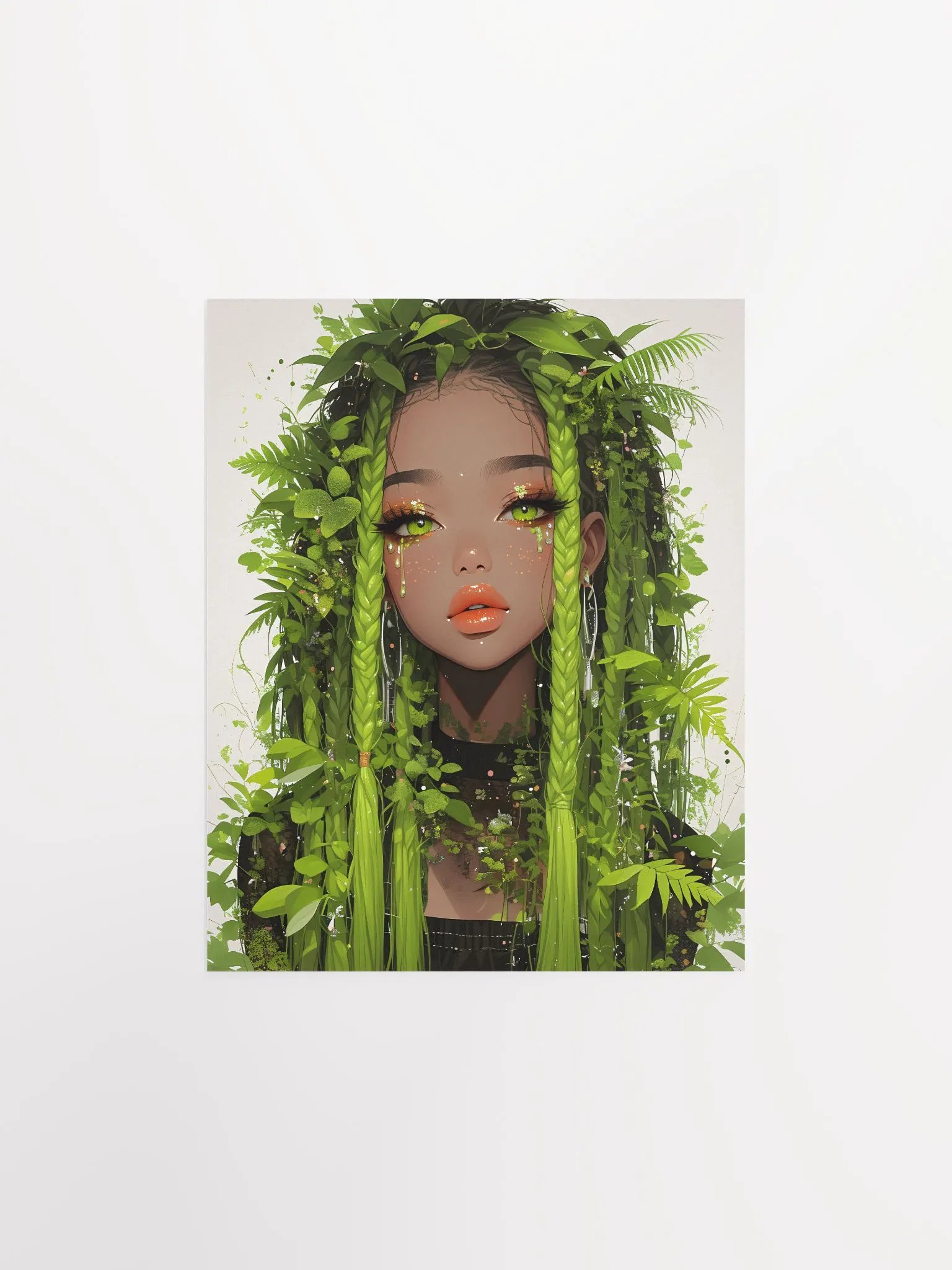 Leafy Bliss on Matte Paper Poster product image (2)